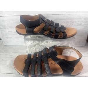 Vionic Harissa Adjustable Leather‎ Strap Orthopedic Comfort Sandals